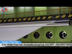 9.3m Kağıt Yapımı Basın Keçesi, Çin'den Sonsuz Kağıt Makinesi Keçesi Huatao