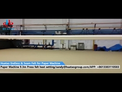 Huatao'dan Rekabetçi Fiyatla Kağıt Makinesi İçin Sonsuz Pres Keçesi Yapan Kağıt