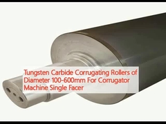 Tungsten Karbür Gürültülü Roller Çapı 100-600mm Gürültücü Makine için Tek Yüzlü