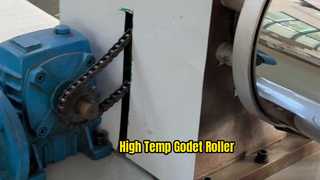 Godet Rulo Yüksek Sıcaklık Elyaf Üretimi
