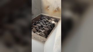 Eritme Hazırlığı için Çift Şaftlı Alüminyum Folyo Parçalayıcı