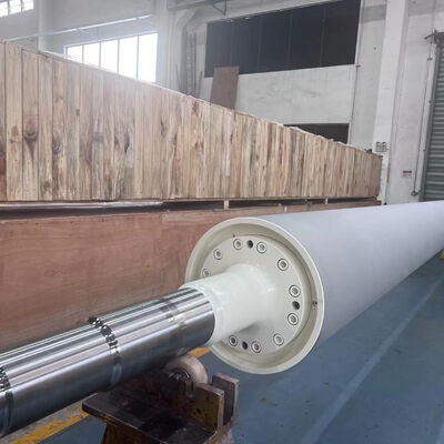 Fast Reduce Temperature Q345 Anti-Stick Coating Cooling Roller Before Corona Treater for BOPP/BOPET