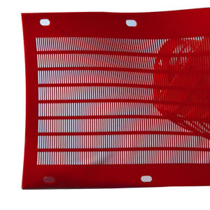 Durable Polyurethane Flip-Flop Panel with 8mm Holes and Self-Cleaning Design for Construction Slag Screening