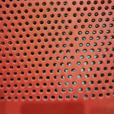 6mm Wear-Resistant Rubber Screen Panel for Mining Round Holes