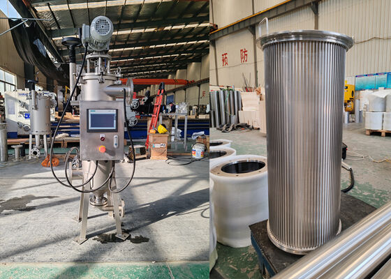 Industrial Grade Grain Syrup Automatic Self-Cleaning Filter Housing