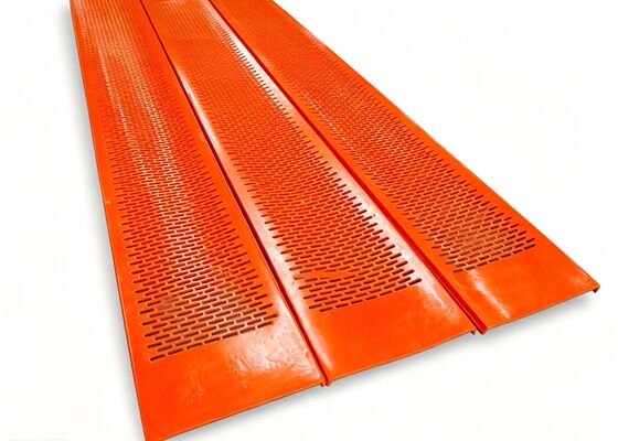 Acid Resistant PU Flip Flow Screen Mesh for Artificial Fertilizer and Salts