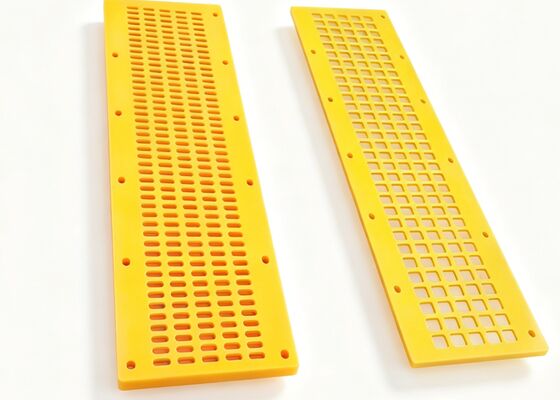 Ox-Horn Side Sealing Flip Flow Screen Panels for High Purity Minerals