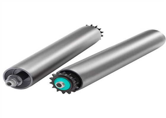 Heavy Duty Conveyor Roller With SKF Bearing And Self Cleaning Design For Mining