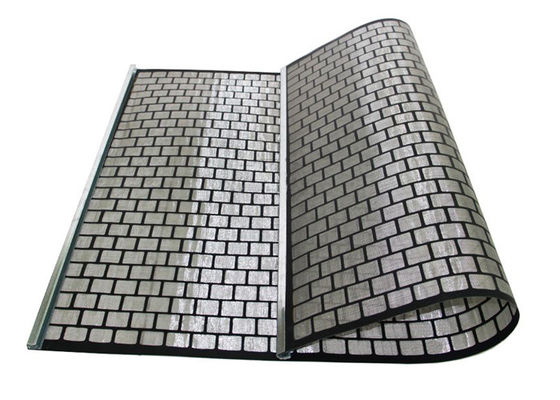 High Frequency Hook Strip Soft Screen Composite Shale Shaker Screen with Customized Dimension and Range Of Mesh 8-250 for Drilling