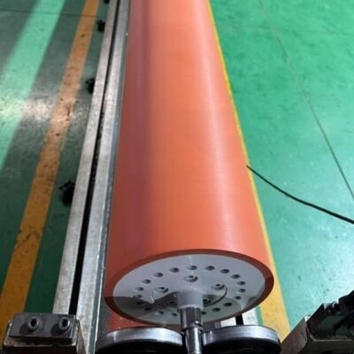 High Speed Slitter Press Roller with 60-90 Shore A Hardness and 5-10mm Rubber Thickness for Precision Slitting