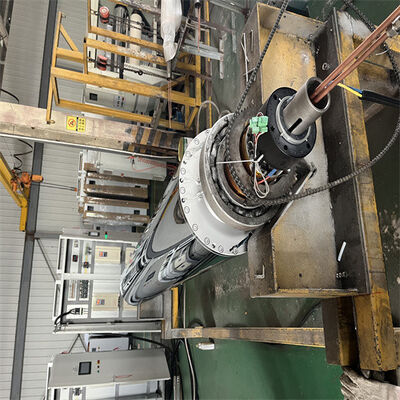 Hard Chrome Plating Induction Heating Calender Roller with Max 250℃ and 200kN/m Linear Pressure for Nonwoven Fabric