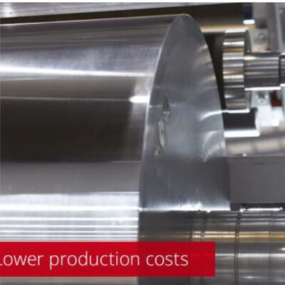 Q345B Material Coating Drum with Dynamic Balance G2.5 and Vacuum Test 4x10^-4Mpa for Film Metallization