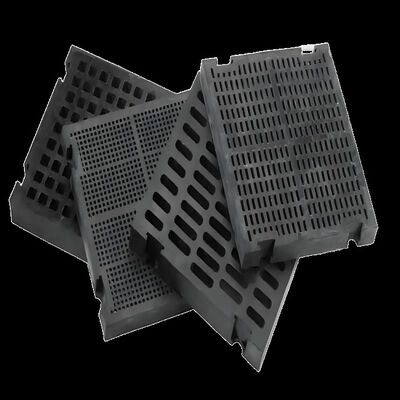 25mm Thickness Rubber Screen Panel with 40 Shore A and 60 Shore A Hardness for Abrasion Resistance