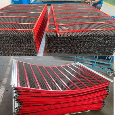 Wear Resistant Woven Crimped Self Cleaning Screen Mesh Manganese Steel And Stainless Steel For Anti Clogging