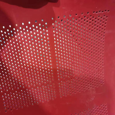 5mm Aperture Size Round Hole Rubber Self-Cleaning Screen with Hook Installation and Customizable Length for Beneficiation