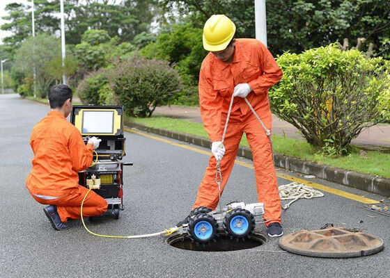 CIPP Inspection Pipeline Periscope QV Inspection For CIPP Pipe Inspection