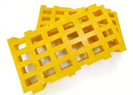 Trell-ex TS Transversal Modular Rubber Screen Plate for Aggregate Stratification ISO9001