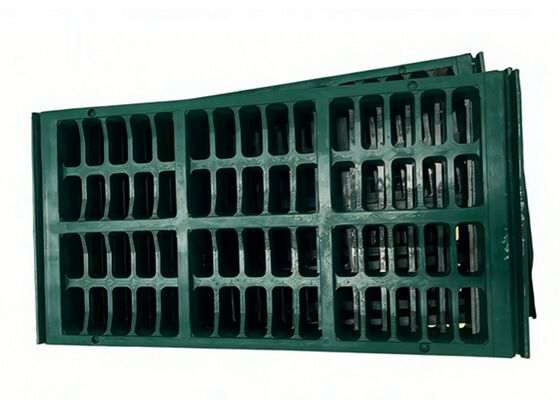 Trell-ex TS Transversal Modular Rubber Screen Panel for Stratification in Aggregate Plants Technical