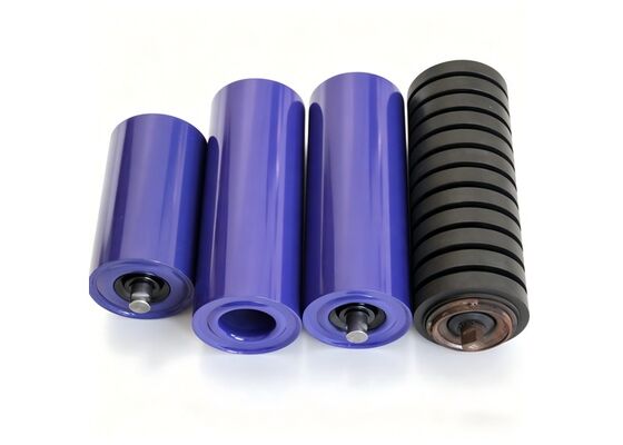 Mining Conveyor Return Roller Rubber Disc Heavy Duty Industrial Conveyor Use