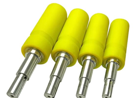 Bulk Material Handling Rubber Disc Conveyor Support Roller