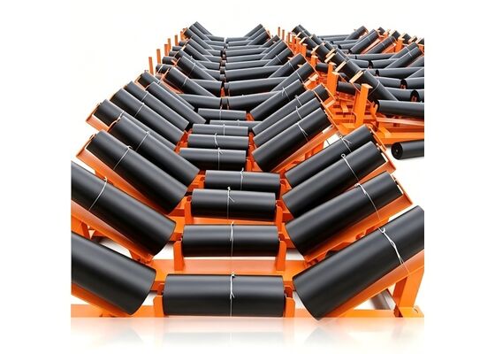 Self Aligning Conveyor Roller Mining Belt Tracking Heavy Duty Conveyor Component