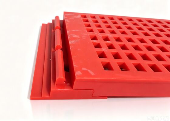 High Strength Polyurethane Sieve Plate for Granite and Basalt Quarrying Operations