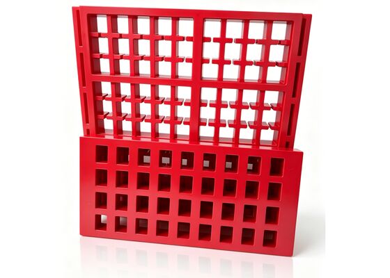 Polyurethane Modular Panel with Hammer-In Pin Fasteners for Mining Equipment Decks