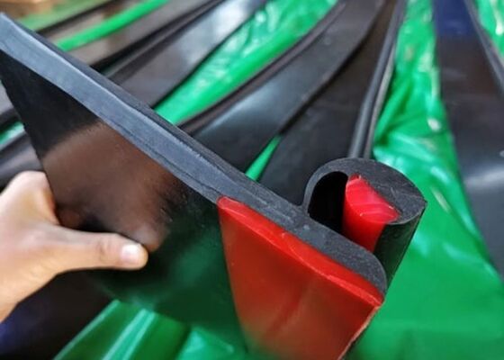 PU Conveyor Skirting Board For Coal Conveyor Dust Control Transfer Point Sealing