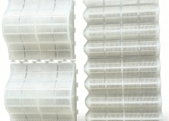 Tapered Slot Polyurethane Dewatering Screen Plate with Steel Skeleton for Aggregate and Sand Washing