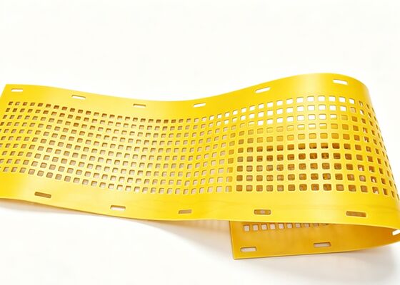 Microbe Resistant TPU Flip Flow Screen Mesh for Professional Compost Recycling