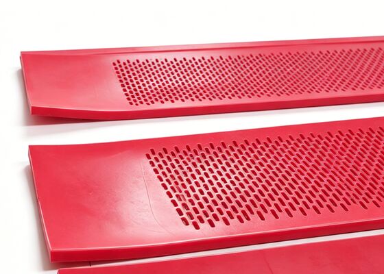 Boomerang Shaped Aperture PU Flip Flow Panels for Metal Scrap Recycling