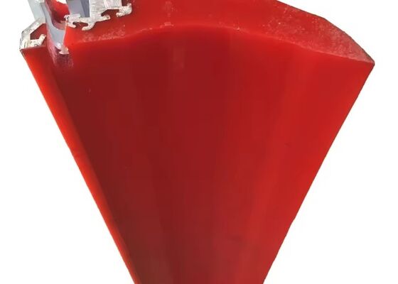 Conveyor Belt Cleaner Polyurethane Blade with Adjustable Tension Mining Equipment