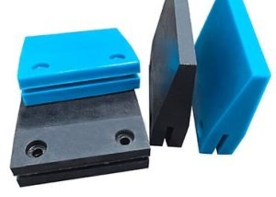 Conveyor Belt Primary Cleaner PU Blade Black Wear Resistant Coal Mining Equipment