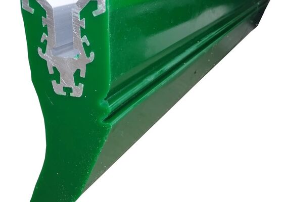 Conveyor Belt Secondary Cleaner PU Blade Low Friction High Wear Resistance Design