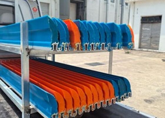 PU Belt Cleaner Blade for Mining Conveyor Excellent Impact Resistance Industrial Use