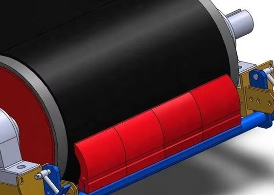 Polyurethane Conveyor Cleaning Blade High Temperature Resistant Industrial Conveyor Use