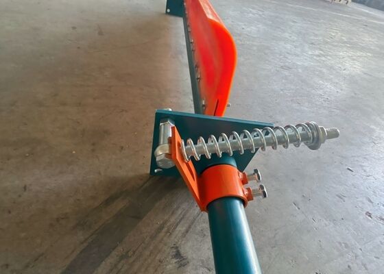 Heavy Duty Polyurethane Conveyor Belt Cleaner Primary Scraper 90 Shore A Yellow Mining Use
