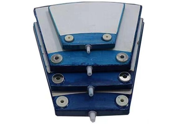 Ceramic Vacuum Filter Plate High Strength Al2O3 Material 0.5 Micron Filtration Industrial Use