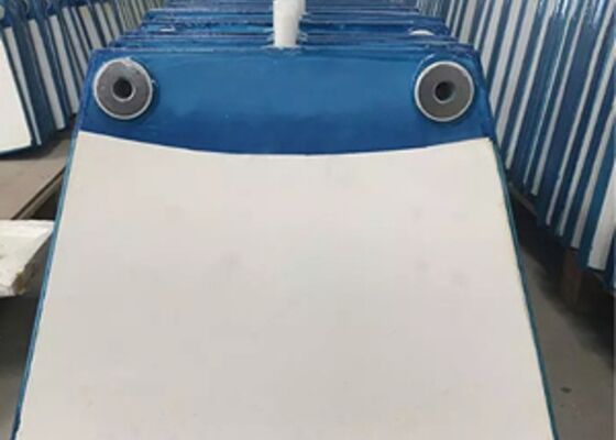 Ceramic Vacuum Filter Plate Fine Pore 0.1 Micron High Efficiency Mining Filtration  
