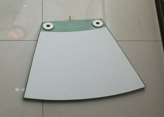 Microporous Ceramic Filter Plate White Corundum Material High Precision Solid Liquid Use
