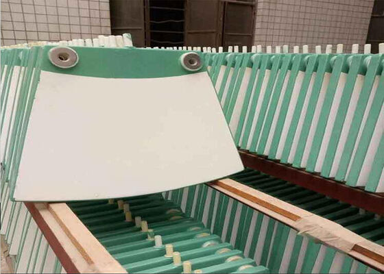 Ceramic Vacuum Filter Plate High Strength Al2O3 Material 0.5 Micron Filtration Industrial Use