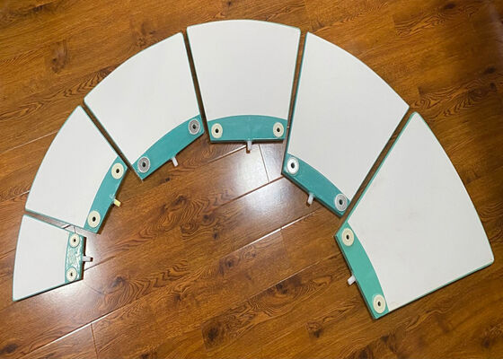 Ceramic Filter Plate Fine Particle Filtration 0.5 Micron Industrial Chemical Application