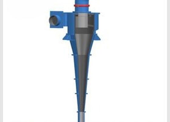 Wear Resistant Mining Hydrocyclone Separator with Centrifugal Separation and 40-100m3/h Capacity