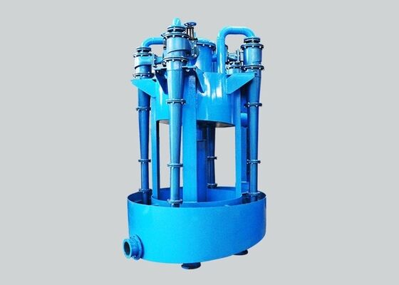 Rubber Lined Hydrocyclone Separator Mining Cyclone Equipment For Slurry Desliming Process