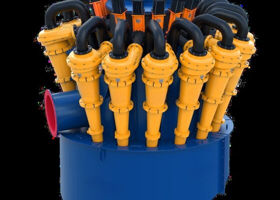 Wear Resistant Mining Hydrocyclone Separator with Centrifugal Separation and 40-100m3/h Capacity