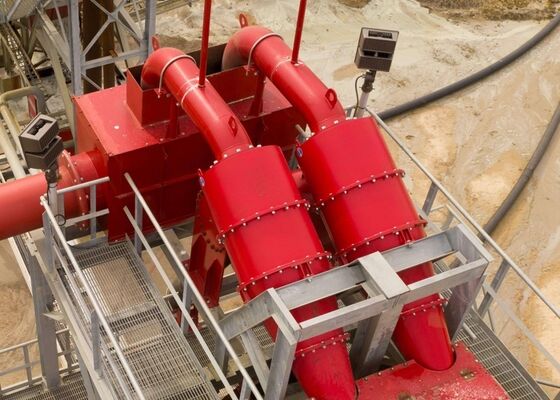 High Gradient Mini Hydrocyclone For Fine Particle Classification In Mining Industry