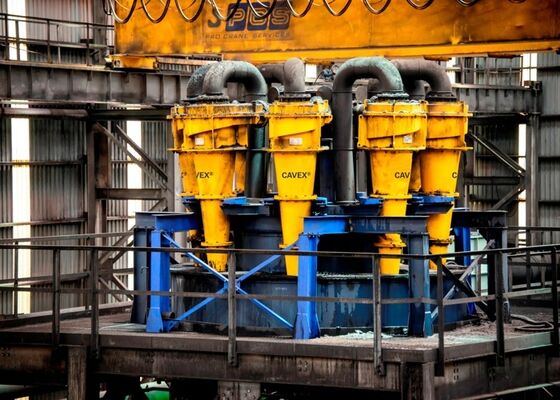 Wear Resistant Mining Hydrocyclone Separator with Centrifugal Separation and 40-100m3/h Capacity