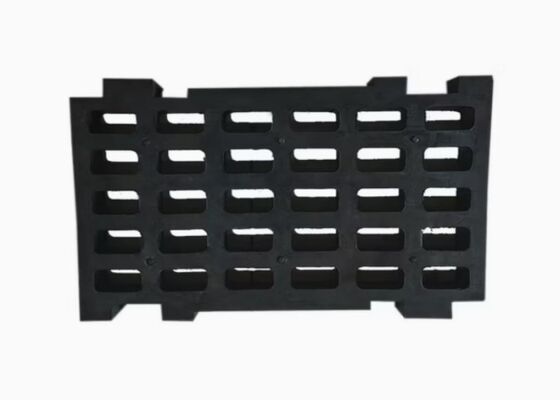 Industrial Mining Rubber Deck Panel with Custom Apertures