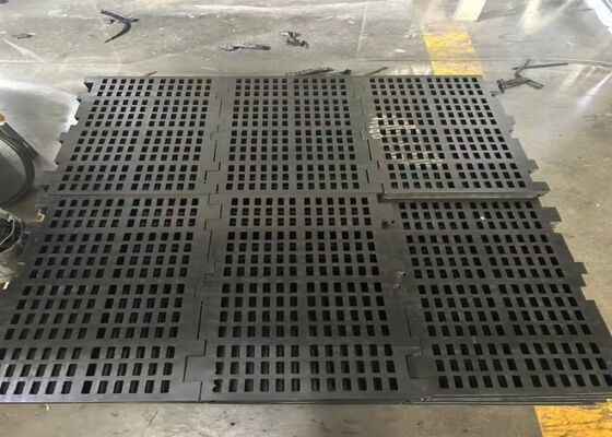 Energy Saving Rubber Screening Panel for Mining Applications