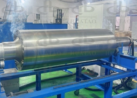 Thick Insulation Temp Locked Induction Heating Roller For Nonwoven Produce And PTFE Calendering
